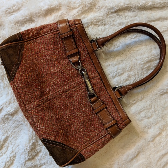 ❤️ Coach Hamptons Herringbone - Picture 2 of 8